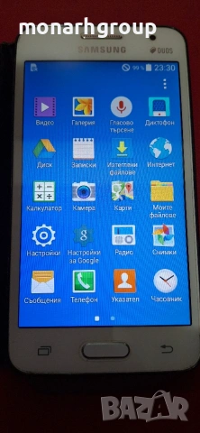 Телефон Samsung Core 2 / със кейс/