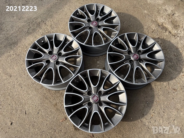 4 броя алуминиеви джанти за Fiat Grande Punto 15, снимка 4 - Гуми и джанти - 53735255