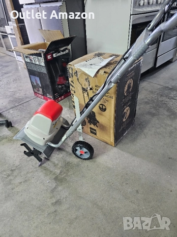 Електрическа фреза IKRA IEM 800S, 800 W, 30 см, снимка 4 - Градинска техника - 51720283