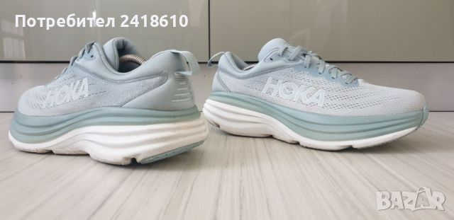 HOKA Bondi 8  UK 9.5  US 10 Mens Size 44 /28см ОРИГИНАЛ! Мъжки Маратонки!, снимка 5 - Маратонки - 46624823