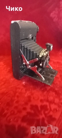 Стар английски мехов фотоапарат, снимка 7 - Антикварни и старинни предмети - 53711989