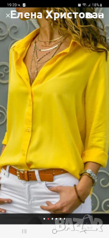 Копринени  блузи, снимка 2 - Блузи с дълъг ръкав и пуловери - 45031847