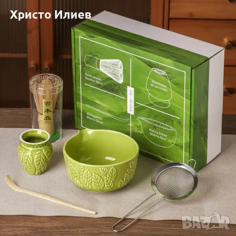 Комплект за чай матча Matcha 5 броя сет