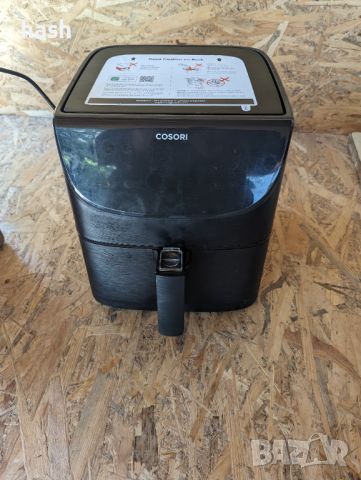 Фритюрник с горещ въздух Cosori Premium Air Fryer CP158-AF, 5.5L, Черен, снимка 2 - Фритюрници - 45809759