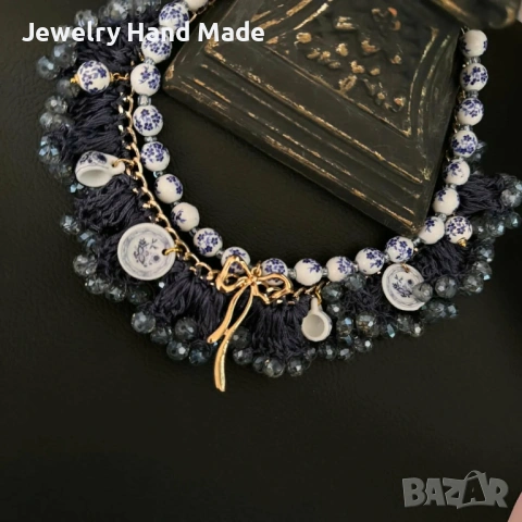 Винтидж колие " Гурме", снимка 2 - Колиета, медальони, синджири - 53696566