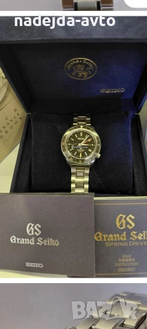 Grand Seiko Sport CollectionSpring Drive Gmt Grand Seiko Full set Sport Collection GMT SBGE001 , снимка 5 - Мъжки - 53230151