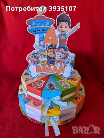 Картонена торта Майнкрафт, снимка 12 - Други - 52079928