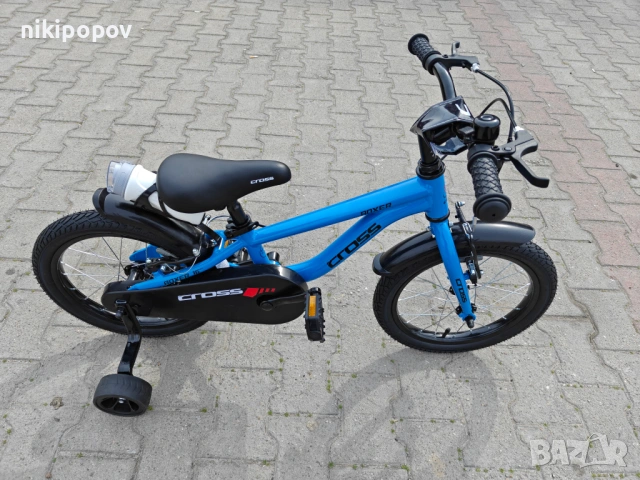 CROSS Алуминиев велосипед 16" BOXER син, снимка 3 - Велосипеди - 53922836