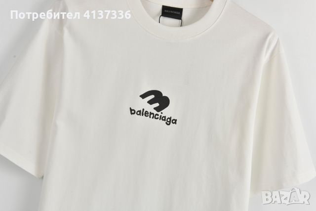 Дамска тениска Balenciaga, t shirt balenciaga, снимка 3 - Тениски - 46385692