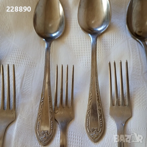 Вилици и лъжици П.Денев, снимка 5 - Прибори за хранене, готвене и сервиране - 53050735