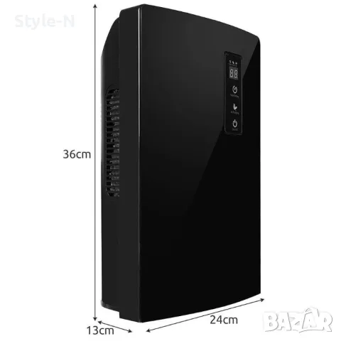 Влагоуловител с Пречиствател за въздух, Ruhhy 19896, UV-C LED, йонизация, 1500 мл., снимка 2 - Овлажнители и пречистватели за въздух - 50275542