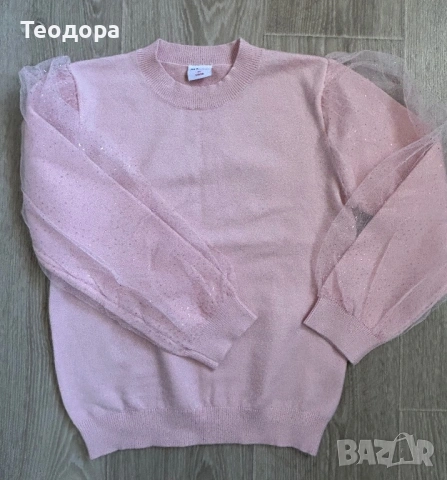 2 розови блузки , снимка 4 - Детски Блузи и туники - 53580139