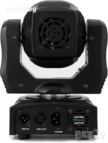 Преносими LED сценични светлини с движеща се глава и управление (6x12W + лазер), снимка 5 - Прожектори - 54064756