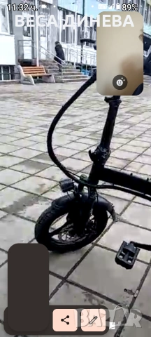 продавам мини сгъваемо ел колело, снимка 13 - Велосипеди - 53391030