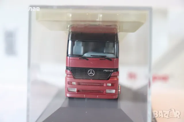HERPA H0 1/87 MERCEDES BENZ ACTROS ВЛЕКАЧ МОДЕЛ КАМИОН, снимка 3 - Колекции - 50224232