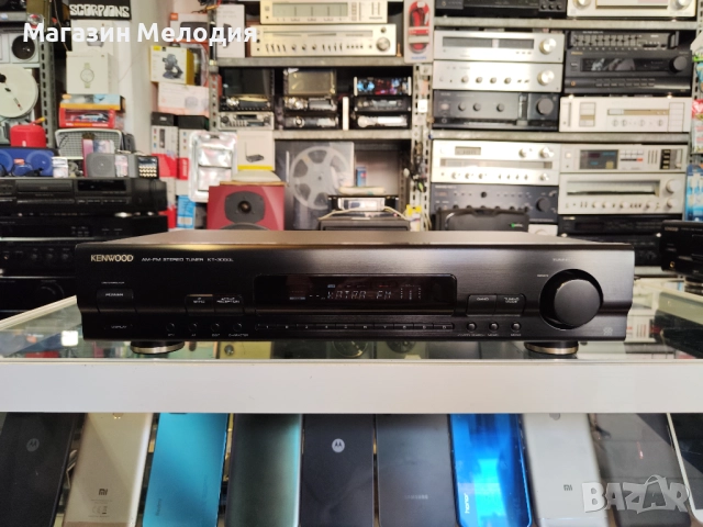 Тунер Kenwood KT-3050L В отлично техническо и визуално състояние.