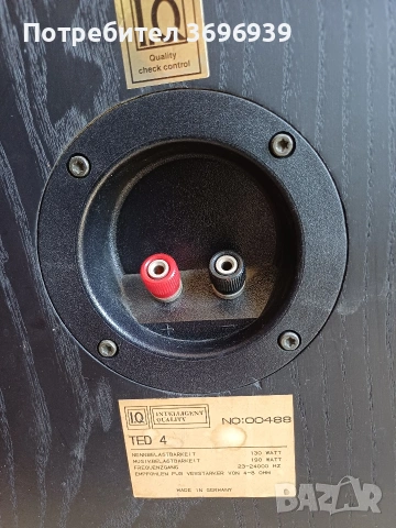 Тонколони IQ Ted 4, снимка 4 - Тонколони - 53845263