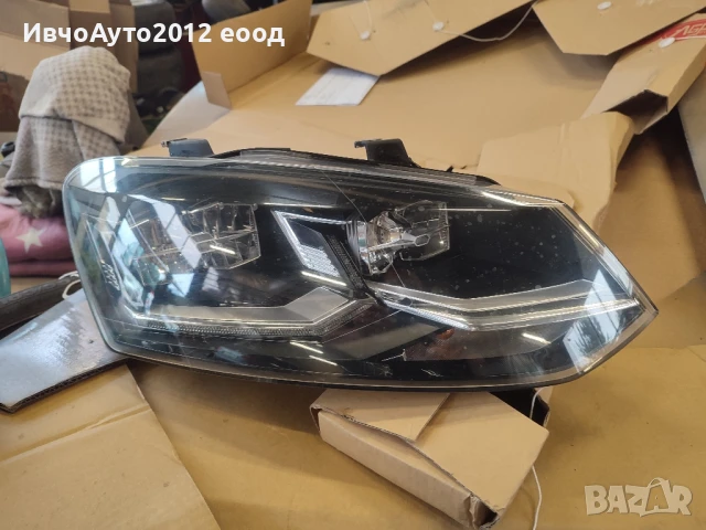 фар десен vw polo 14-17 full led hella, снимка 9 - Части - 51200526