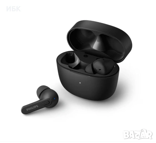 Безжични слушалки Philips - TAT2206BK/00, TWS, черни, 2000 Series, снимка 4 - Bluetooth слушалки - 53829747