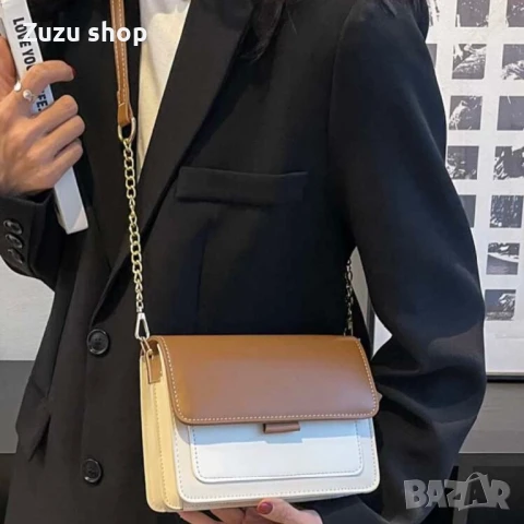 Дамска чанта с два вида дръжки, снимка 3 - Чанти - 50853938