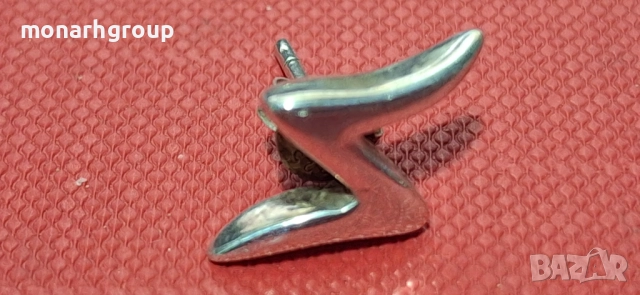 Сребърна обеца, снимка 2 - Обеци - 51538447