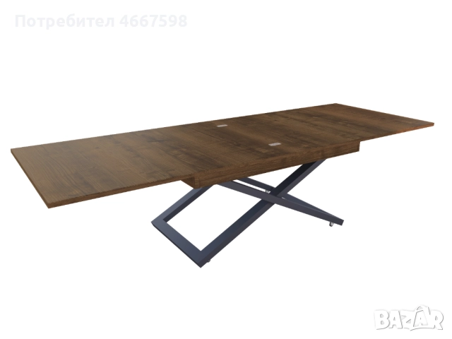 Разтегателна маса Флоренция ПДЧ – повдигащ механизъм, снимка 5 - Маси - 52891275