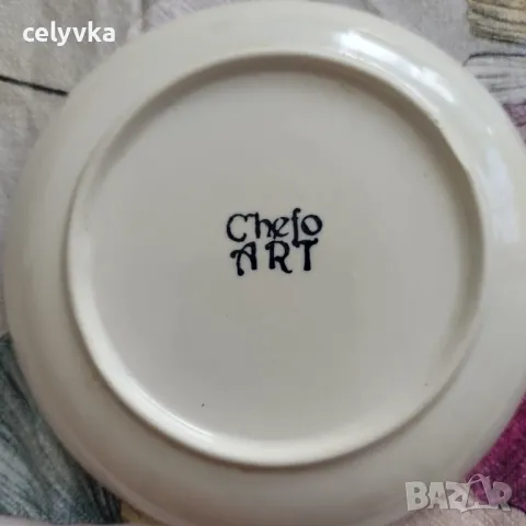 Арт сервиз за кафе - порцелан, снимка 2 - Сервизи - 50089512