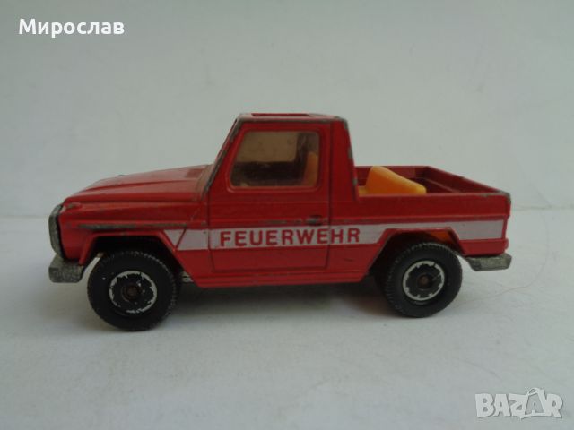  1/55? SIKU MERCEDES BENZ GE ПОЖАРНА КОЛИЧКА ИГРАЧКА МОДЕЛ, снимка 1