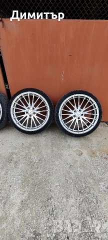 Джанти с гуми за Фолксваген 19 5Х112, снимка 2 - Гуми и джанти - 52096326
