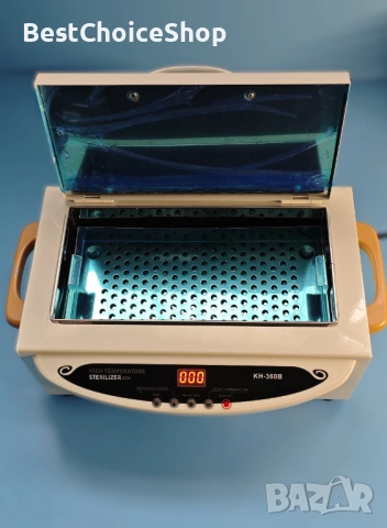 UV стерилизатор за инструменти,маникюр, фризьор, татуировка, зъболекар, максимална температура 250°C, снимка 4 - Медицинска апаратура - 54184716