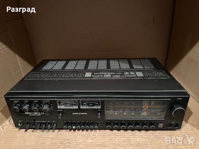 Ретро  GRUNDIG R25 RECEIVER , снимка 1 - Ресийвъри, усилватели, смесителни пултове - 45266506