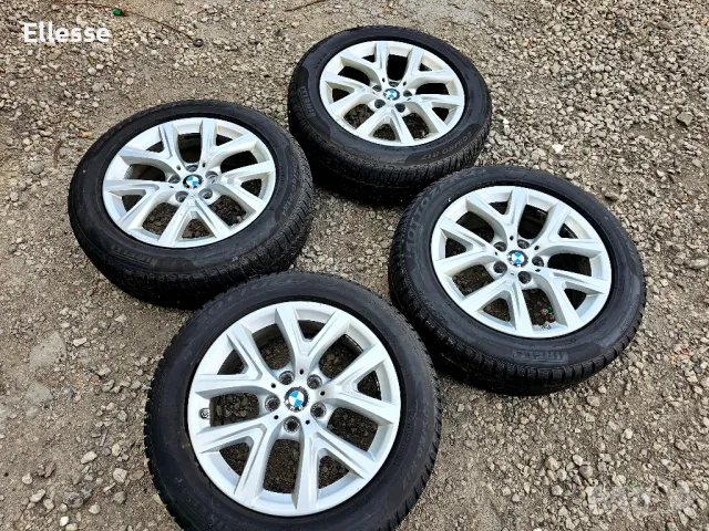 Алуминиеви джанти с гуми Pirelli 17цола BMW X1 , снимка 5 - Гуми и джанти - 47347595