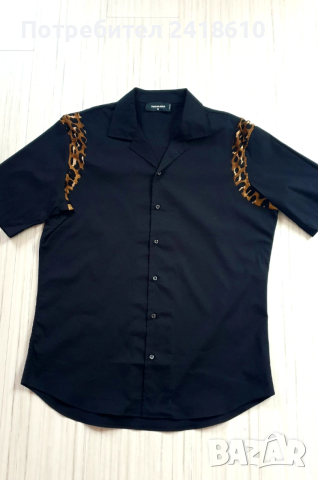 DSQUARED2 Cotton Made in Italy Size 52 / L НОВО ! ОРИГИНАЛ! Мъжка Риза!
