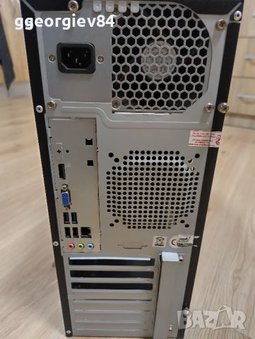 Компютър + монитор/ i3-4160/ 8GB RAM DDR3/ 128GB SSD + 500 GB HDD, снимка 2 - За дома - 45944346