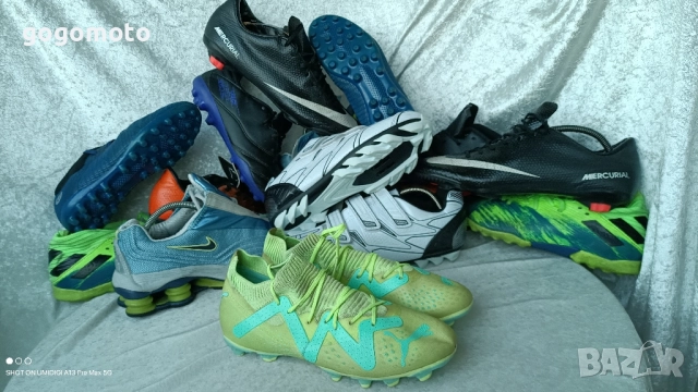 бутонки, футболни обувки, калеври, стоножки, бутонки за колело , снимка 5 - Детски маратонки - 52179538