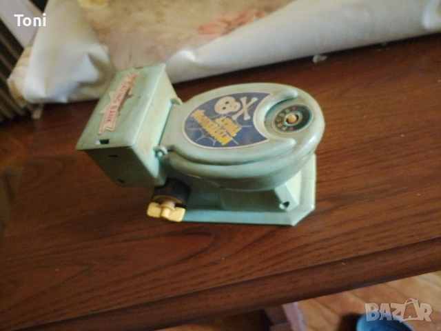 vintage касичка saving bank mysterious toilet-ebay за справка,по договаряне е цената , снимка 2 - Колекции - 53453650