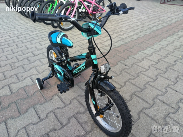 SPRINT Велосипед 14" CASPER черен, снимка 10 - Велосипеди - 53759125