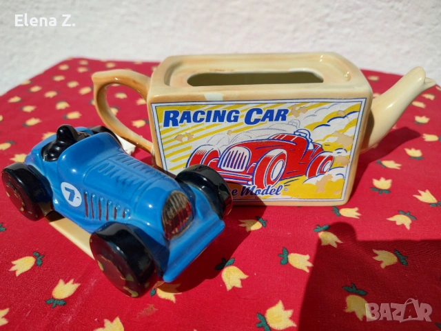 Винтидж чайник играчка състезателна кола, снимка 11 - Колекции - 53845101