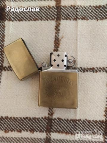 стара запалка Zippo Jack Daniels, снимка 5 - Запалки - 51907526