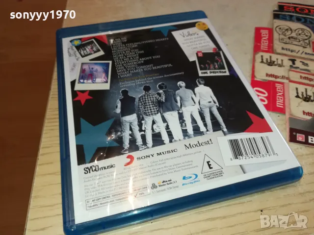 ONE DIRECTION BLU-RAY DISC 1803251043, снимка 10 - Blu-Ray филми - 49539328