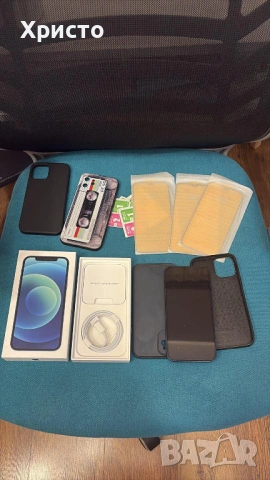 Iphone 12 Blue, 128 GB, снимка 6 - Apple iPhone - 53297658
