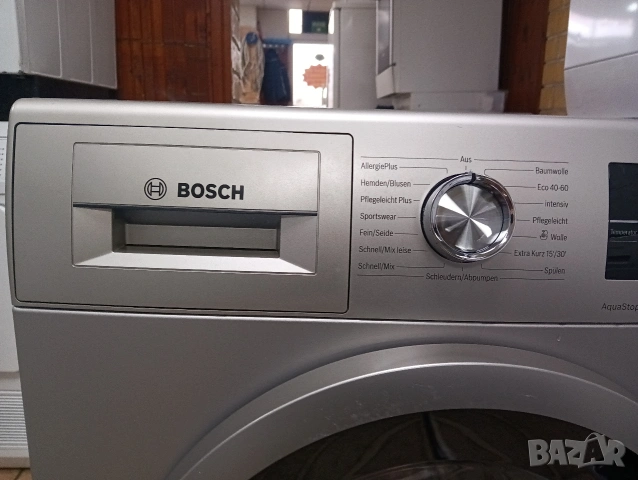 Иноксова пералня Бош Bosch Serie 4 A+++ 7кг 2 години гаранция!, снимка 7 - Перални - 53606388