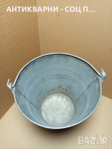 Соц Стара Подцинкована Кофа 10лт., снимка 4 - Антикварни и старинни предмети - 50669088