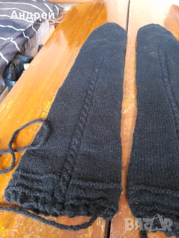 Стари вълнени чорапи #4, снимка 4 - Други ценни предмети - 53380131