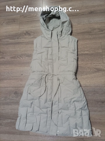 Дамски елек код 890 - бежов