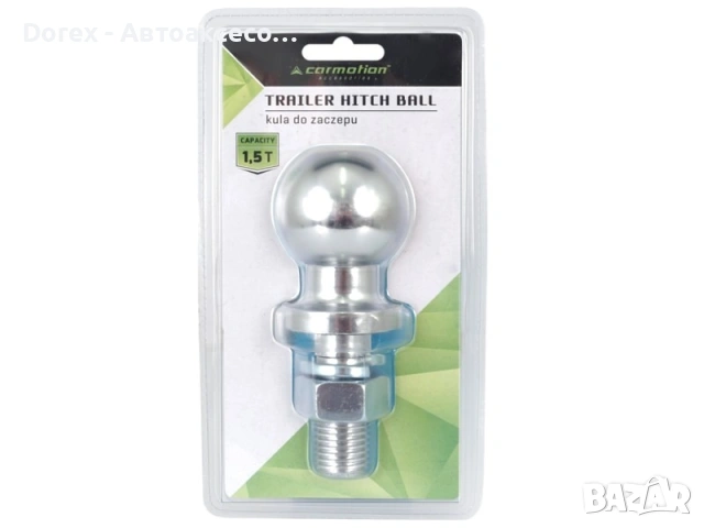 Метална топка за теглич Ø50мм 1.5t Carmotion, снимка 2 - Аксесоари и консумативи - 54197114