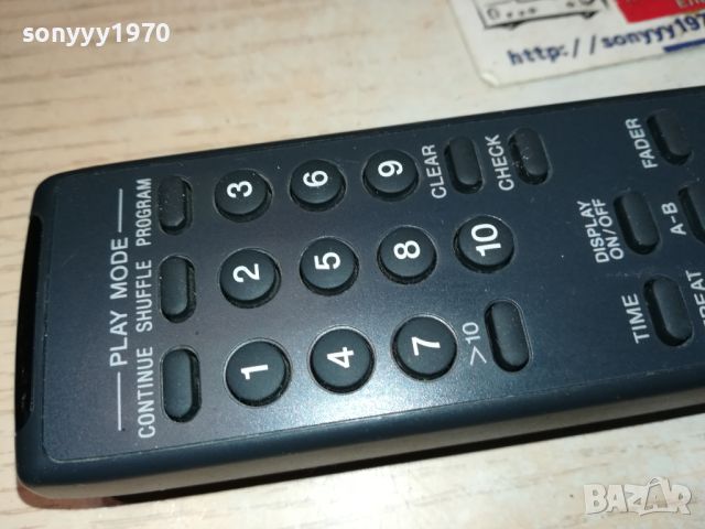 SONY RM-DX50 CD AUDIO REMOTE-SWISS 1905241032, снимка 3 - Други - 45805003