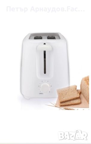 Тостер за хляб SAPIR SP 1440 AC, 700W, Бял - Код G8942, снимка 2 - Тостери - 45225921