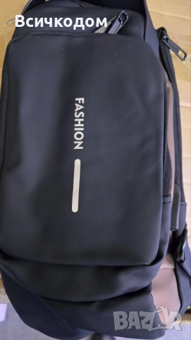 Мъжка чанта за през рамо Crossbody с USB зареждане, водоустойчива и с противокраден джоб, снимка 6 - Раници - 52364691