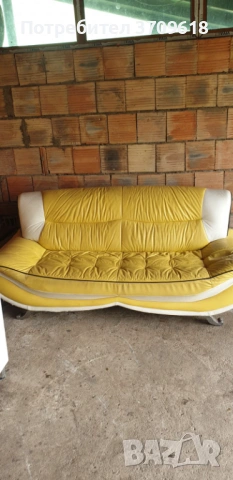 Продавам тройка дивани от еко кожа, снимка 7 - Дивани и мека мебел - 53770226